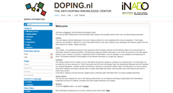 Desktop Screenshot of doping.nl